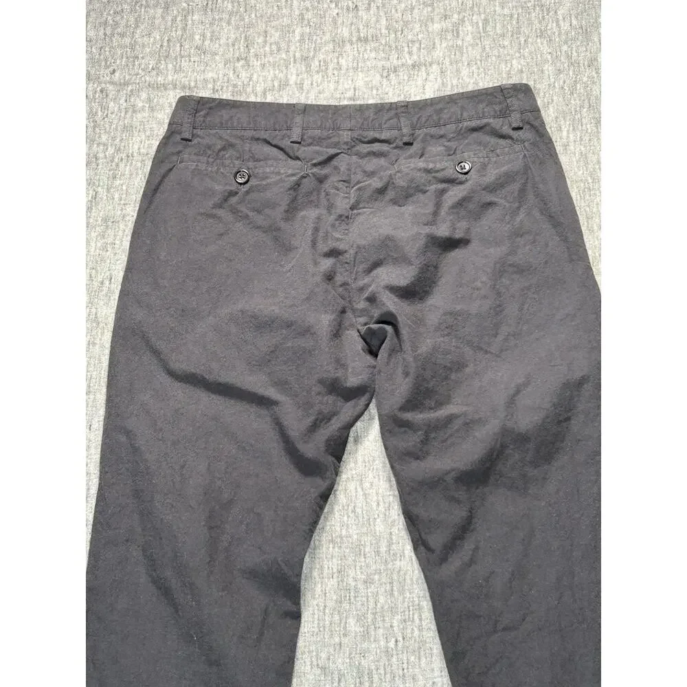 Standard James Perse Straight Leg Chino Pants Mens 30x27 Grey Cotton Designer - Picture 16 of 16